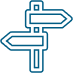 Signpost icon