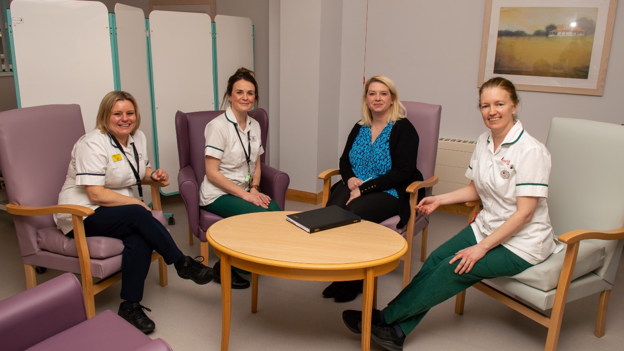The Myton Hospices and the Shakespeare Hospice work with local partners to deliver a monthly clinic for people living with Motor Neurone Disease (MND). 