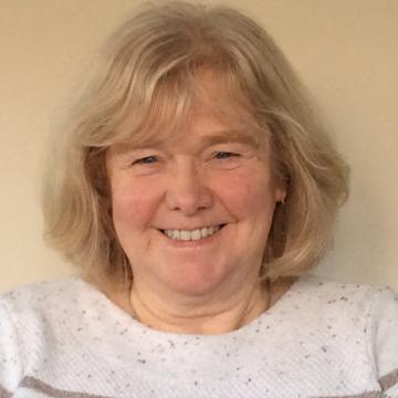 Cath Allwood, who donated her book profits to Hospice UK
