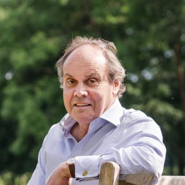 George Plumtre, CEO of National Garden Scheme who support Hospice UK. Image credit: Julie Skelton
