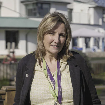 Tracy Jones, Director of Family Wellbeing and Outreach Services, Tŷ Hafan