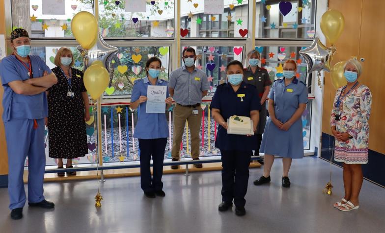 Dudley Hospital staff