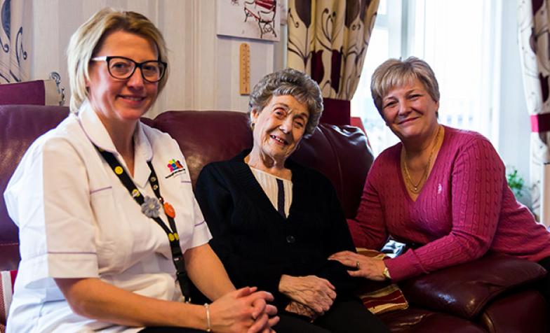 Alice Toseland, who was cared for by Nottinghamshire Hospice