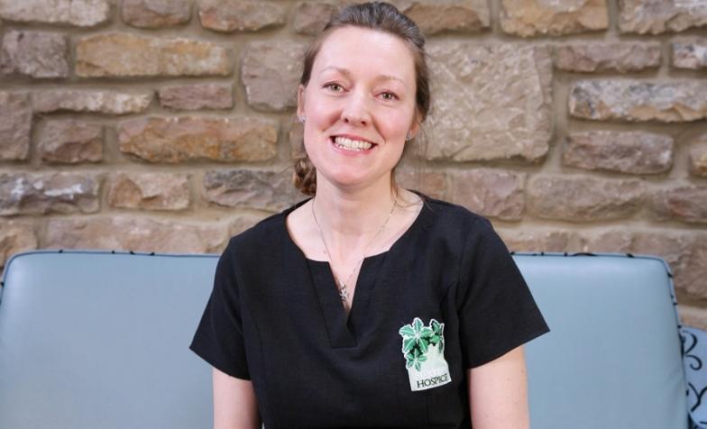 Debbie Yates, a complementary therapist at St John’s Hospice in Lancaster