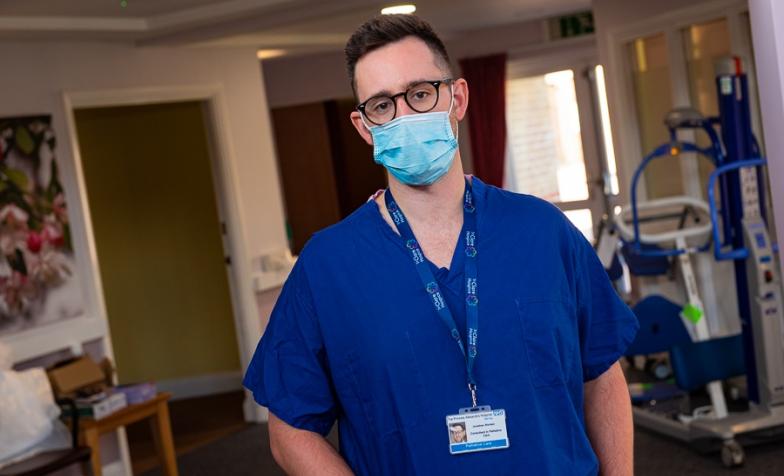 Jonathan Riordan, Consultant in Palliative Care at St Clare Hospice in Essex