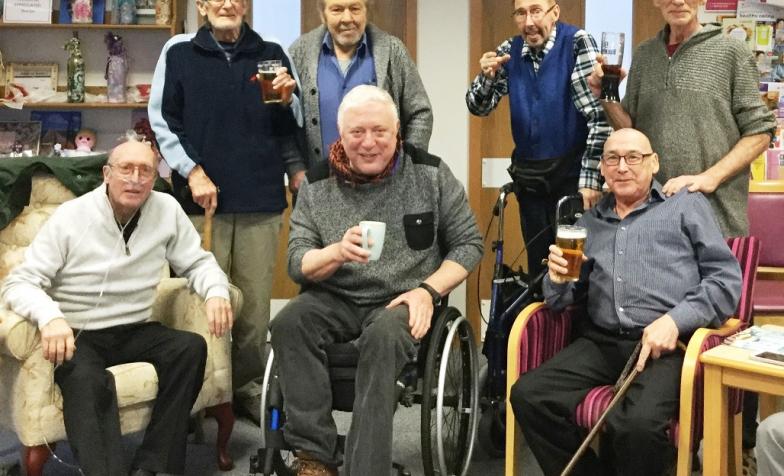 The Walking Dead group at Trinity Hospice in Blackpool