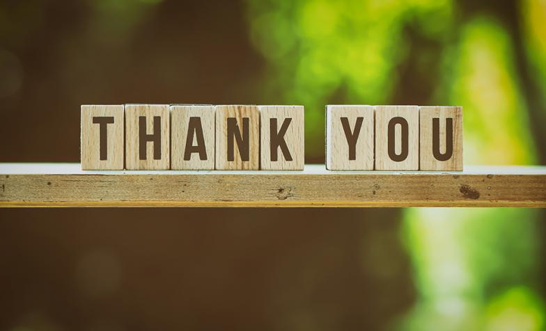 Thank you from everyone at Hospice UK