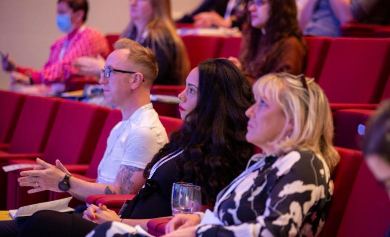 People at a conference