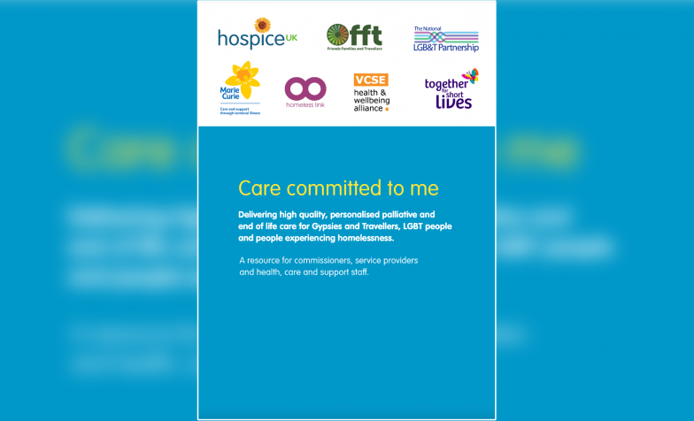 Front cover of the Care Committed to Me report