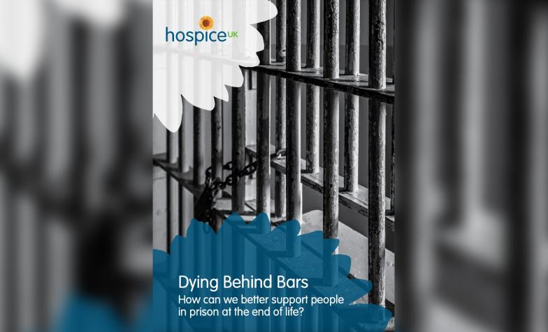 The front cover of the Dying Behind Bars report