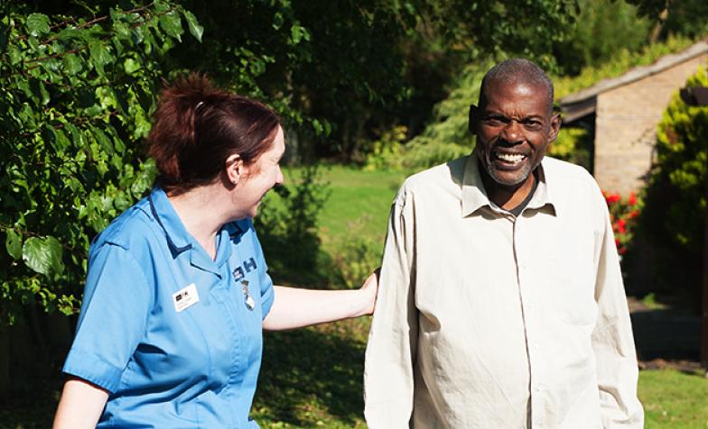 st-clare-hospice-nurse-and-patient