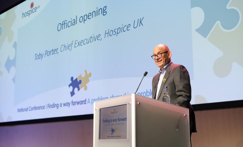 Hospice UK's CEO, Toby Porter, gave this speech at the opening session of the 2022 National Conference.
