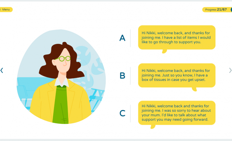 image of e-learning tool