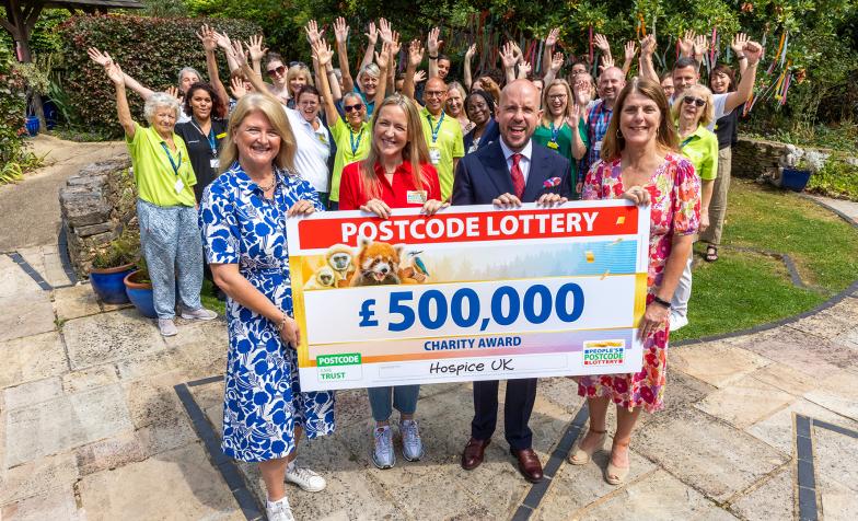 Hospice UK have announced a new partnership with People's Postcode Lottery, helping fight for hospice care for all who need it, for now and forever