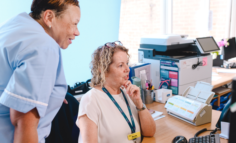 Co-ordinated care for people living with frailty