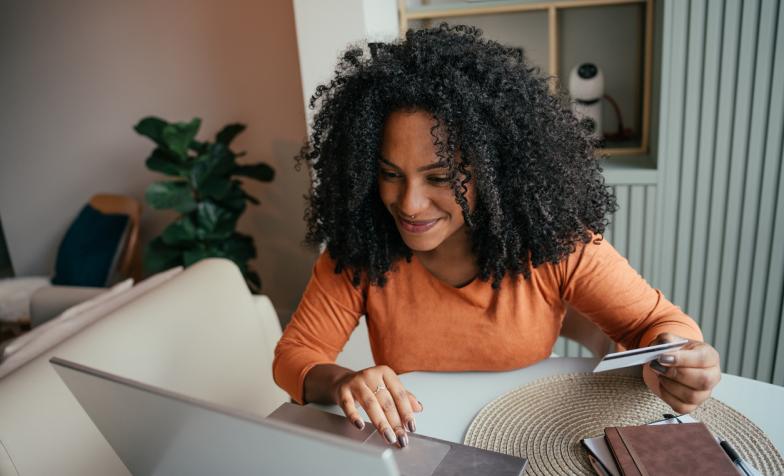 An online shopper