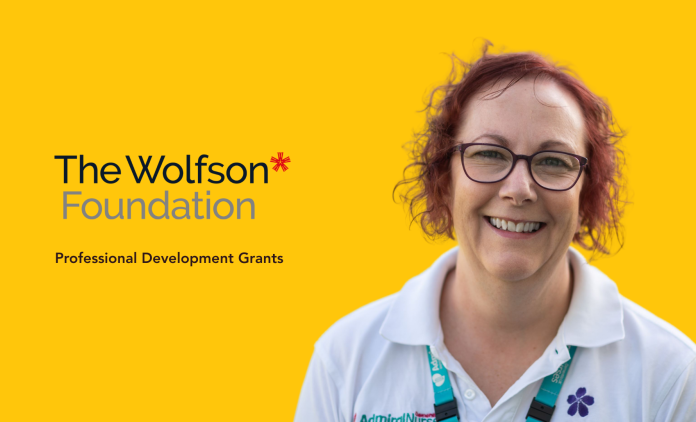 Jeanette Hogg is the Lead Admiral Nurse at Hospice Isle of Man - she received funding from a Wolfson Foundation Professional Development grant via Hospice UK to undertake vital training in Dementia Studies