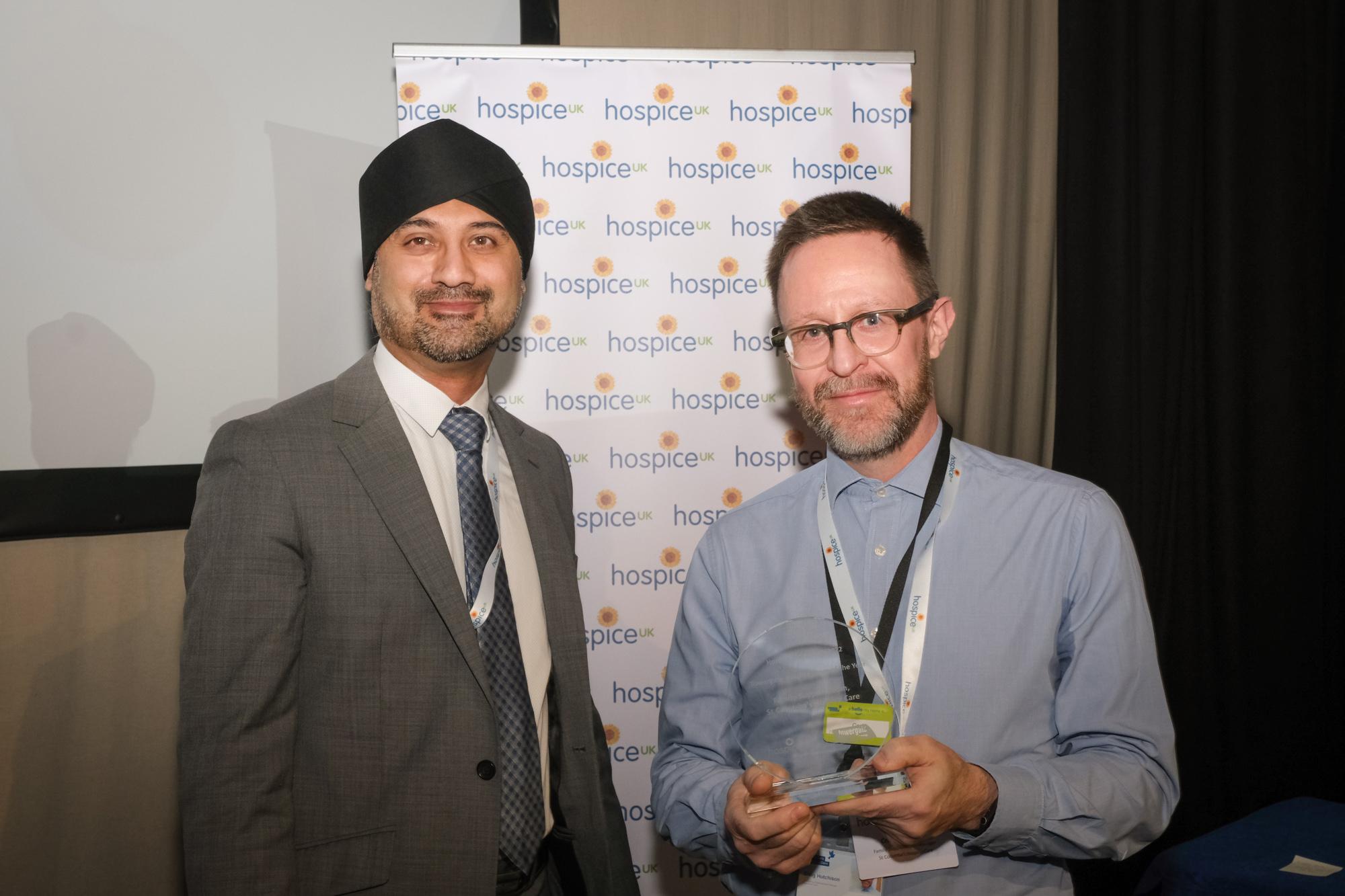 St Columba's Hospice Care: Family Support Team are the 2022 Towergate Hospice Team of the Year