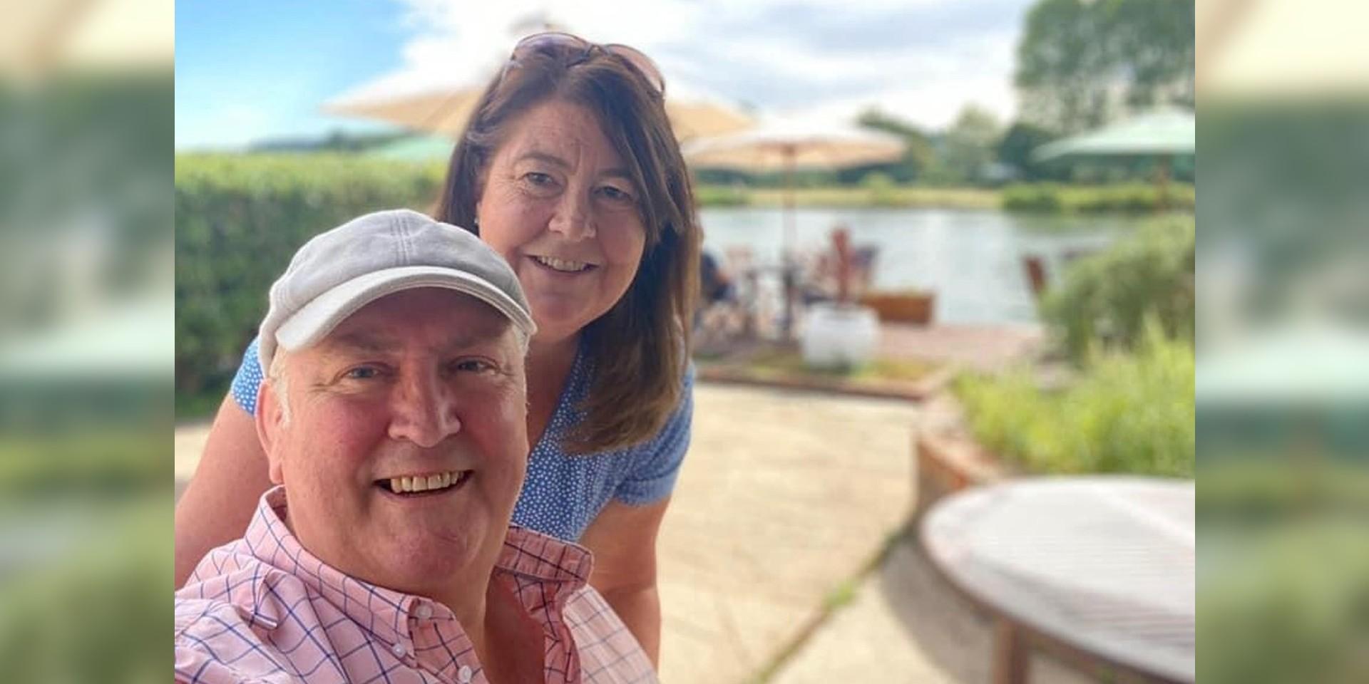 Louisa and her husband John were living a happy life in Berkshire with their two teenage children when John received a cancer diagnosis