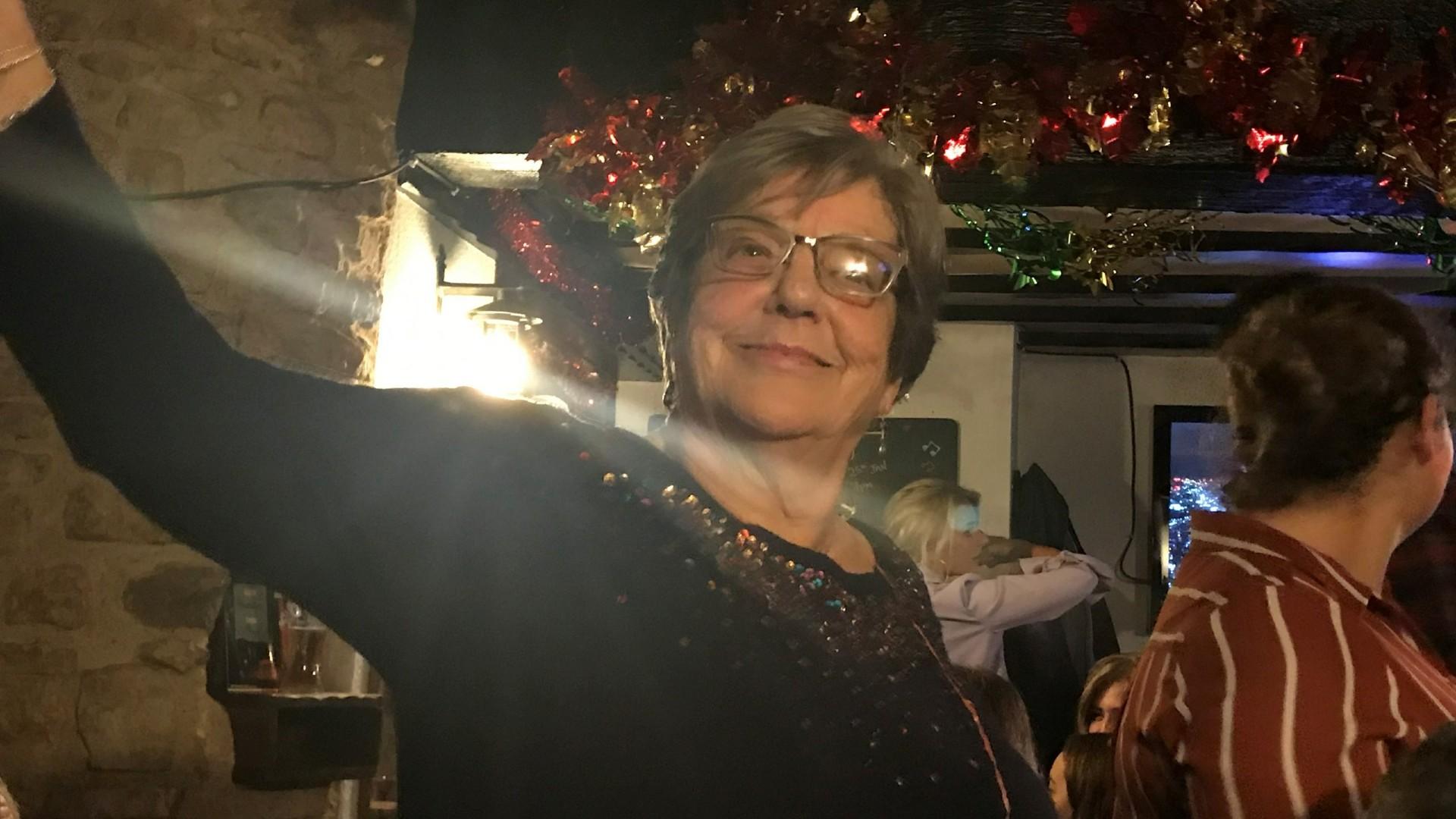 Donna's Mum, Glenis, was cared for at Christmas by St Barnabas Hospice