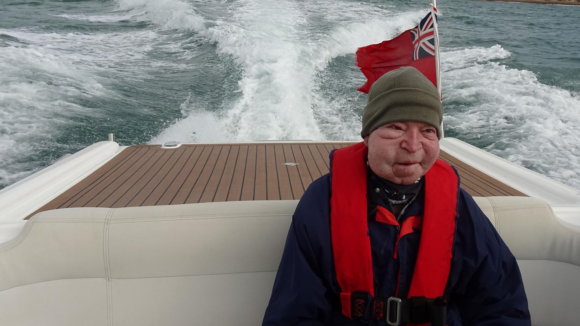 Lymphoedema Awareness Week helps raise awareness about the condition - like Richard, who was helped by Lewis-Manning Hospice to take a trip out on a boat