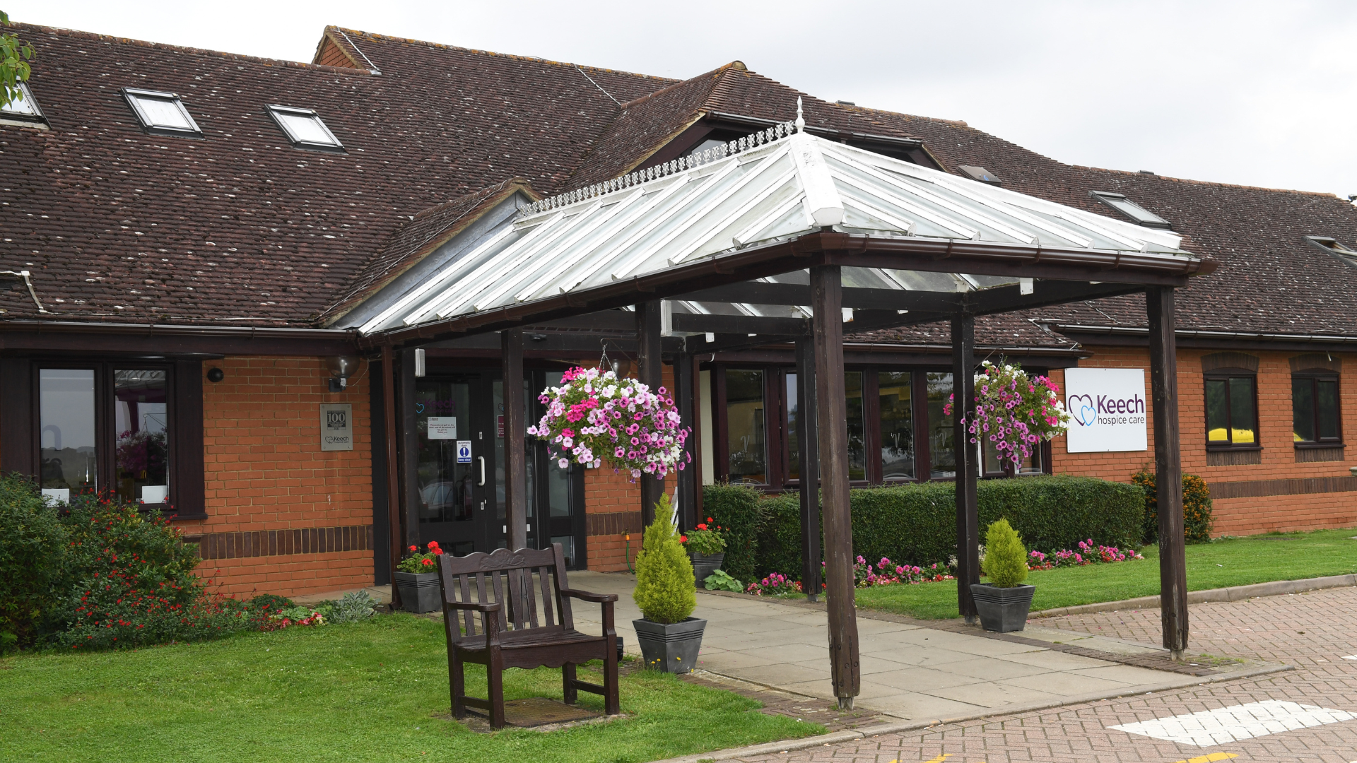 Keech Hospice entrance