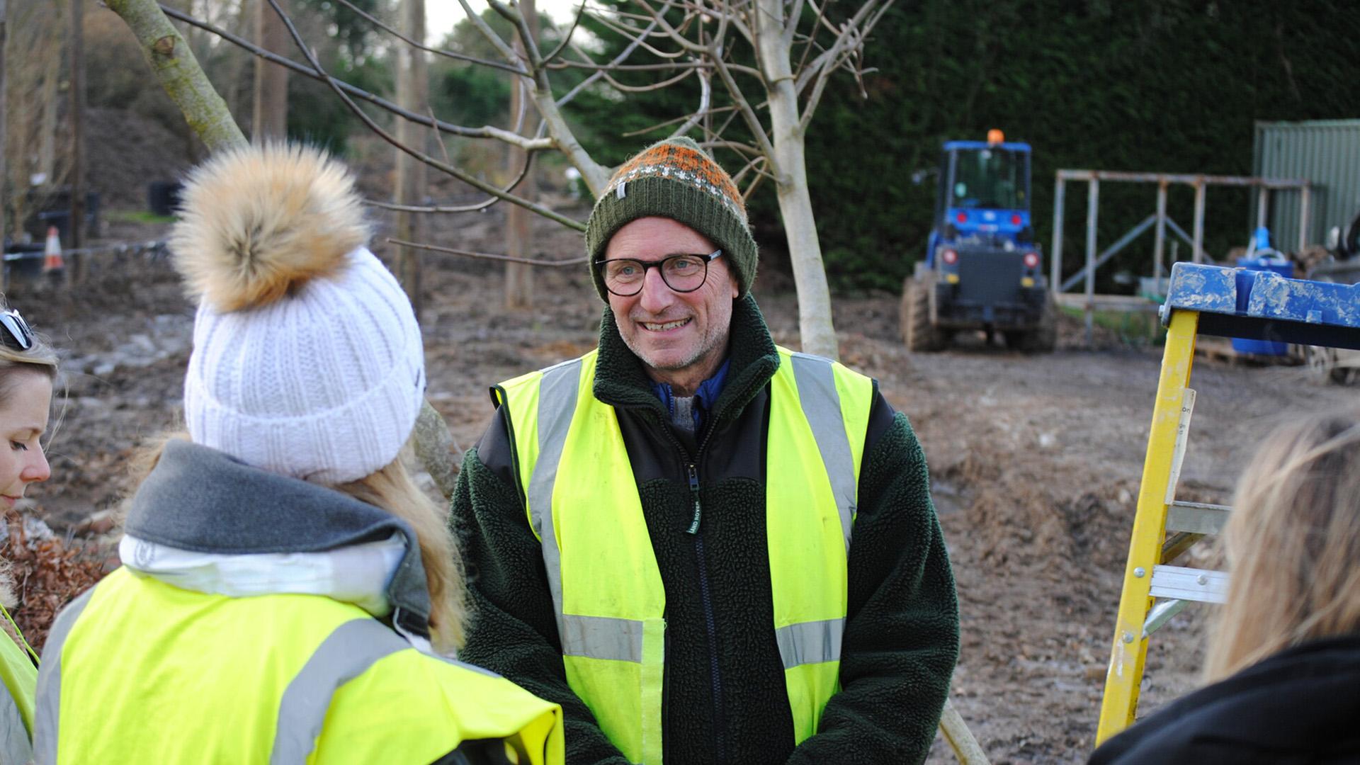 Tom Hoblyn is the designer of the Hospice UK Garden of Compassion for RHS Chelsea 2025