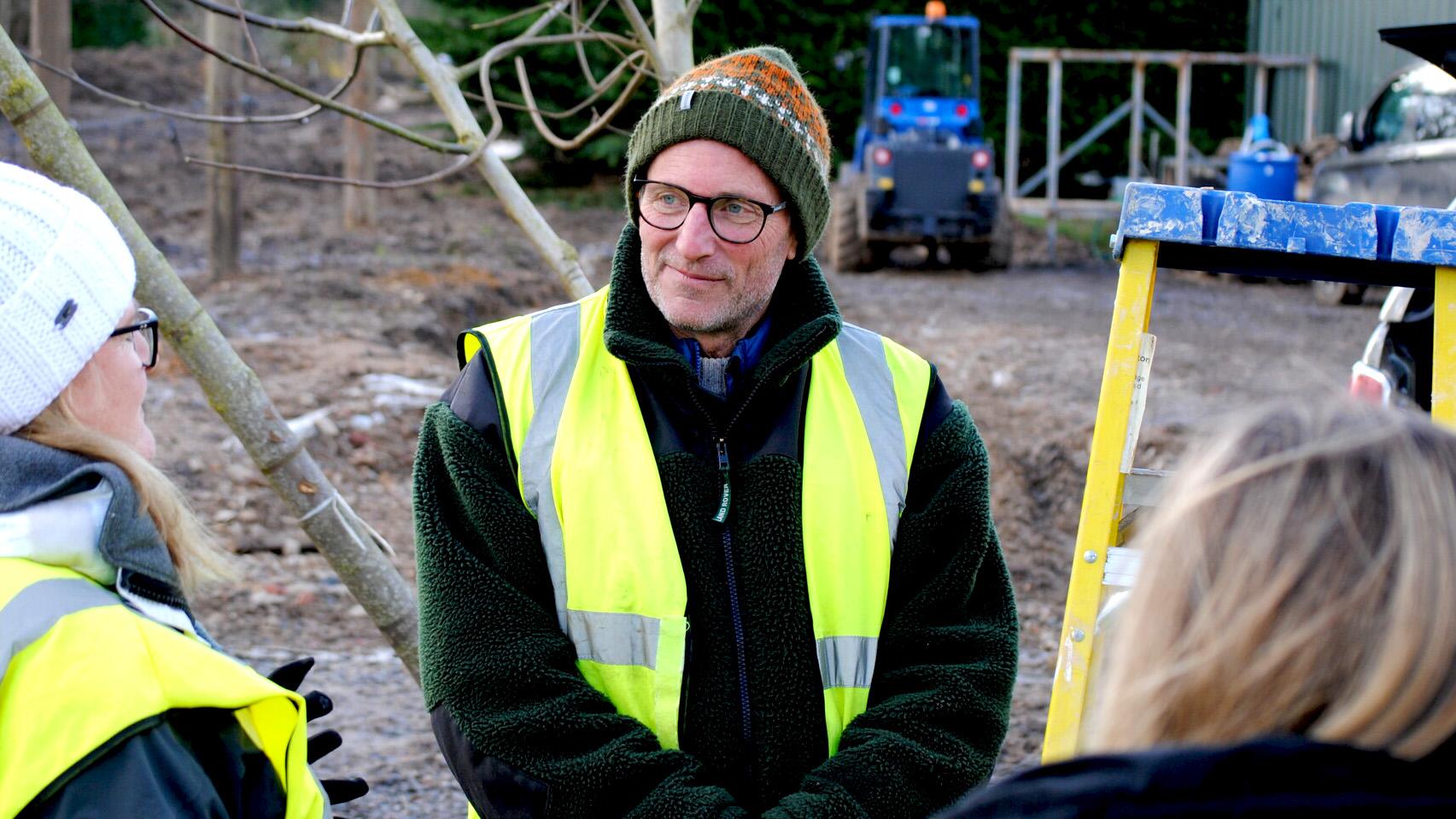 Tom Hoblyn is the designer of the Hospice UK Garden of Compassion for RHS Chelsea 2025