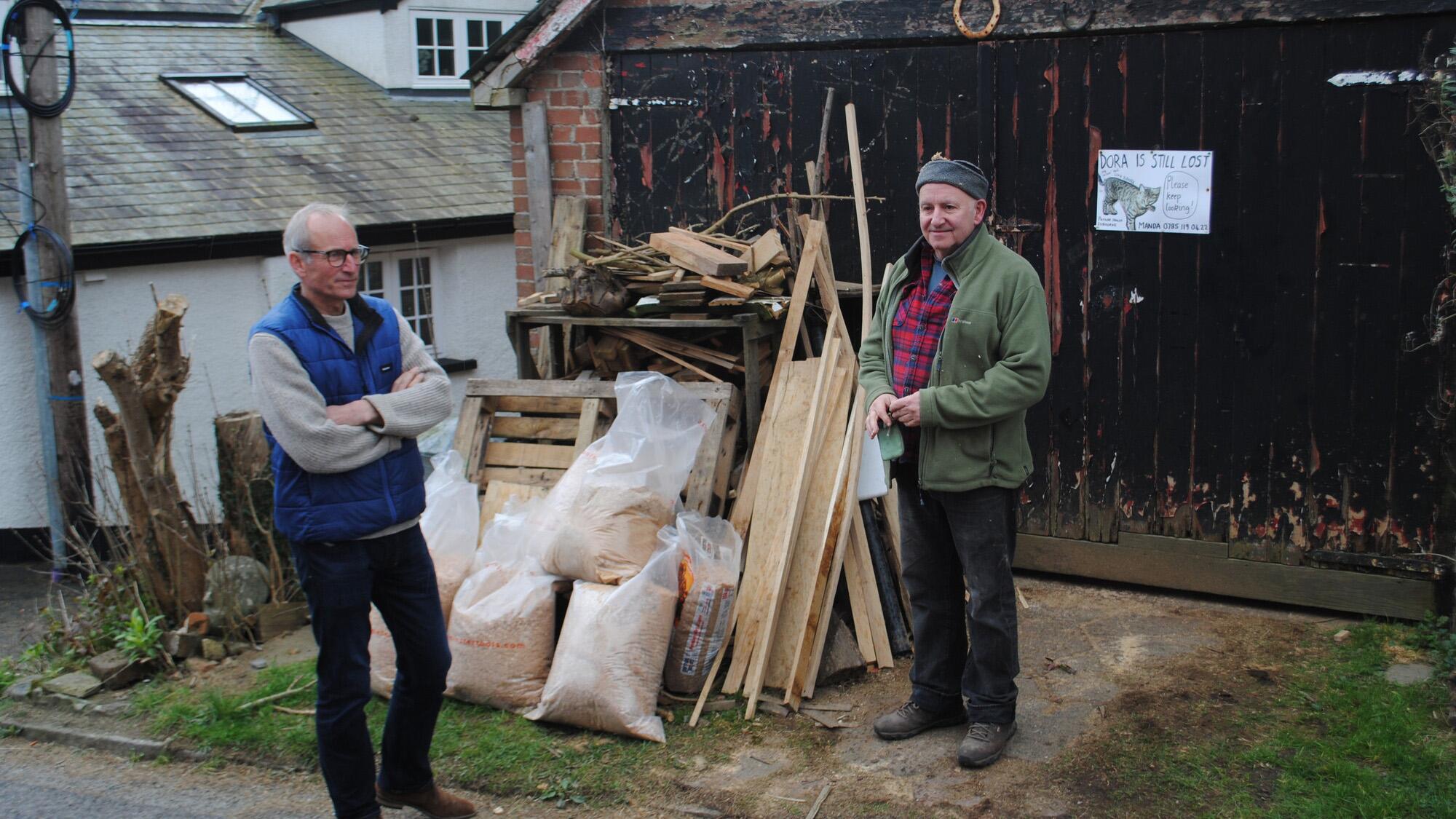 The Together Benches design team, Tom (L) & Mark (R)