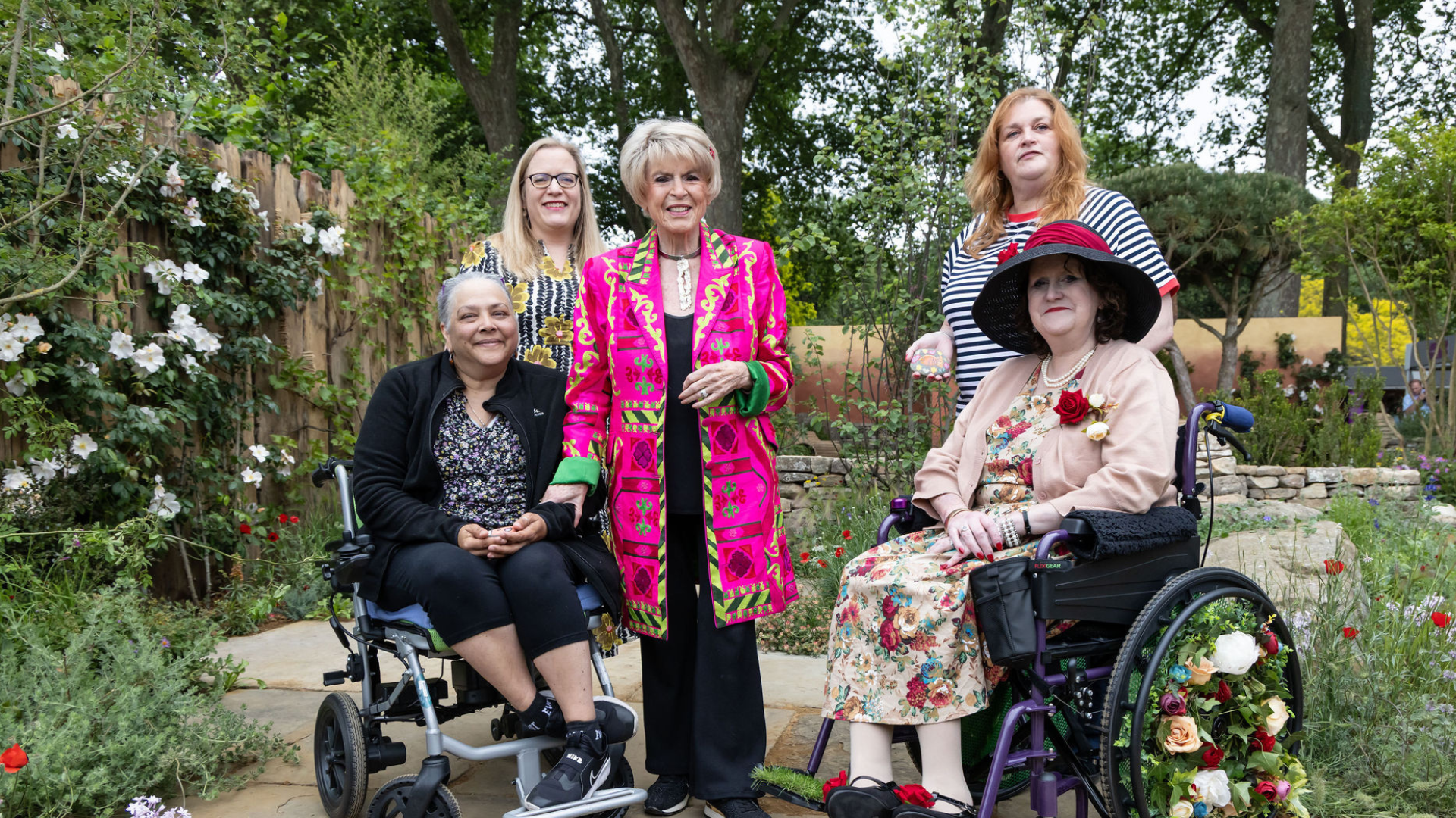 hospice patients visiting chelsea flower show