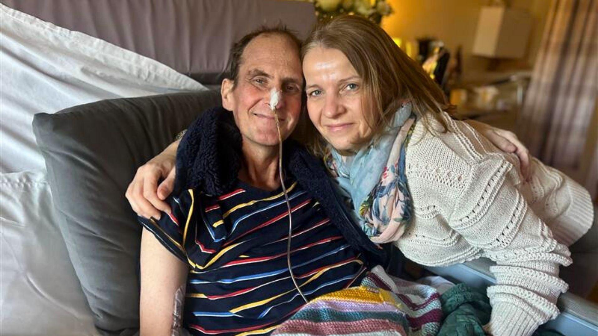 Lee was admitted to Teesside’s In-Patient Unit in December 2024 and spent his final Christmas at the hospice