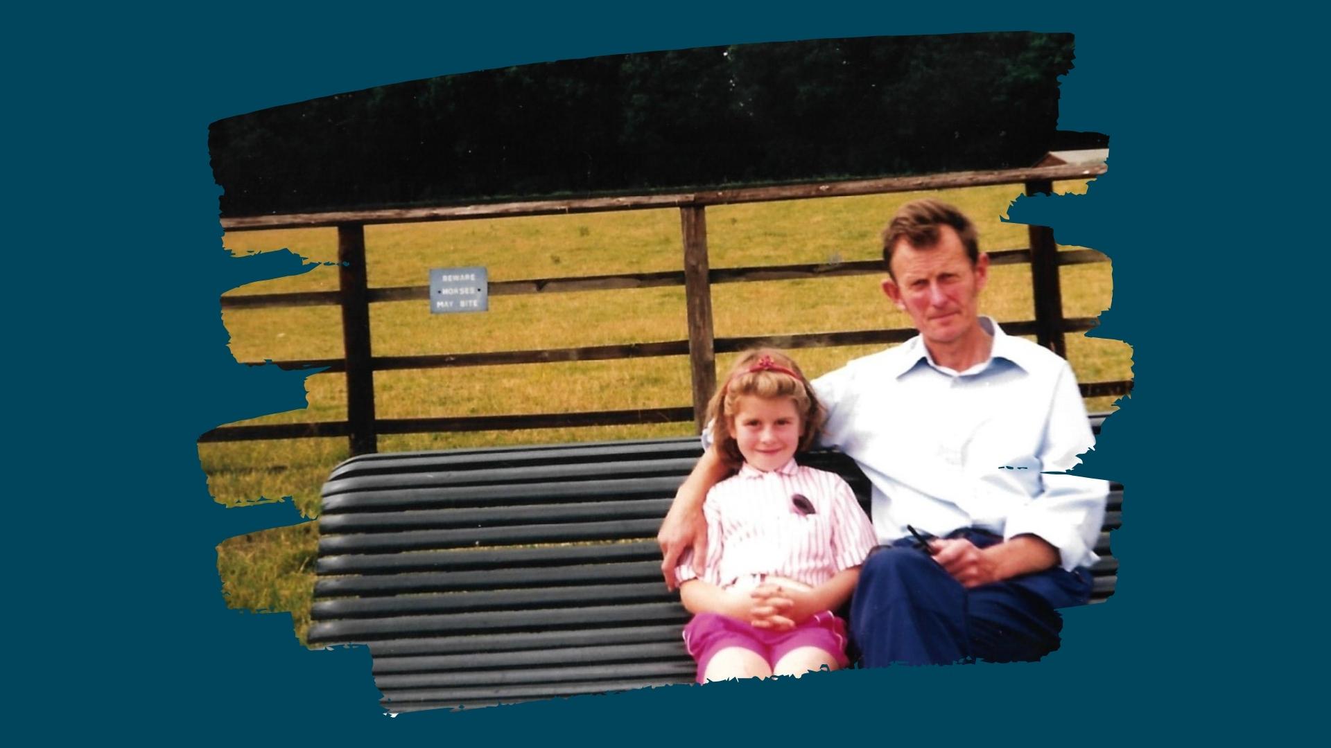 Claire will be remembering her dad this Christmas