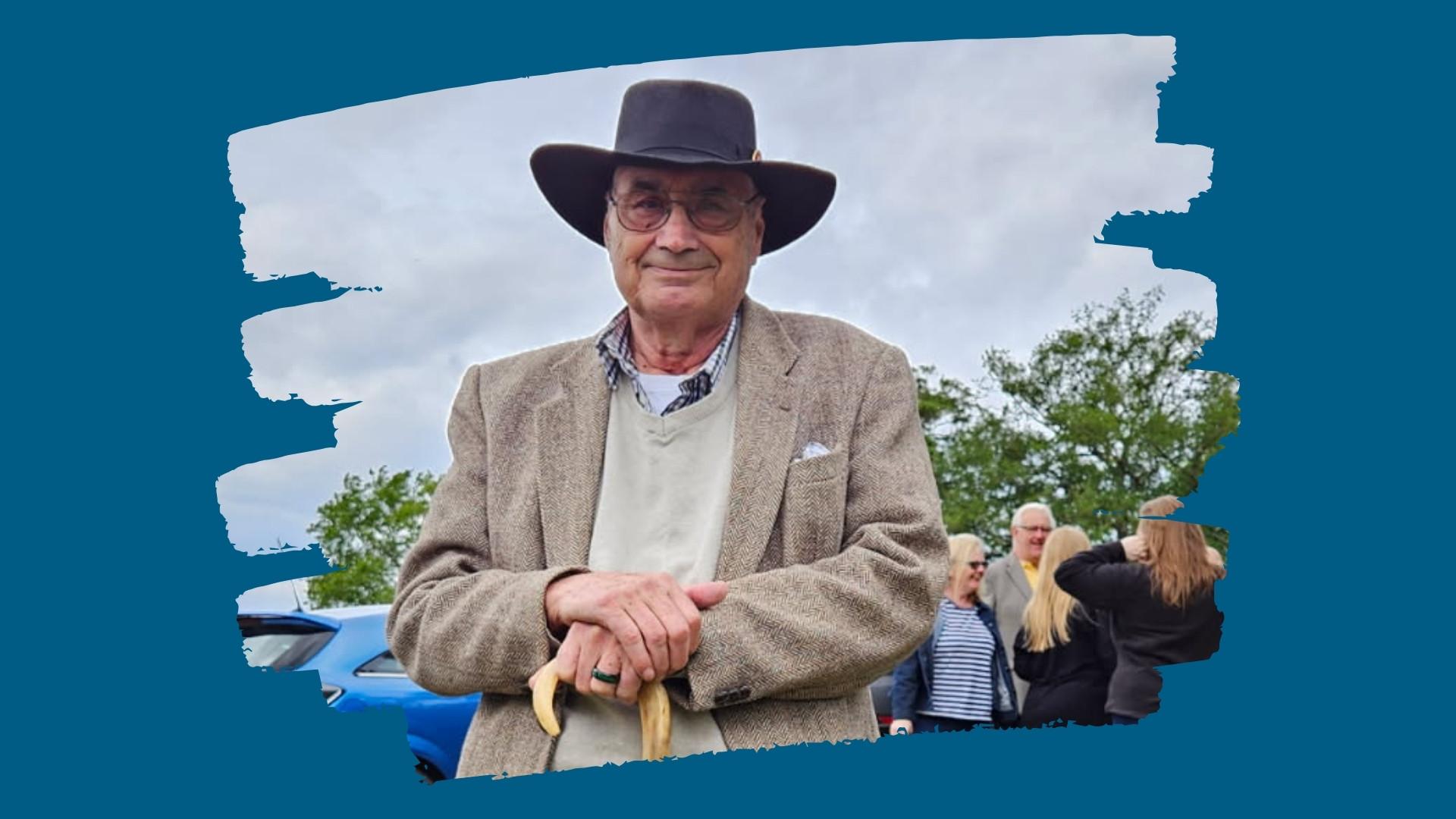 Angela will be remembering her husband Michael this Christmas