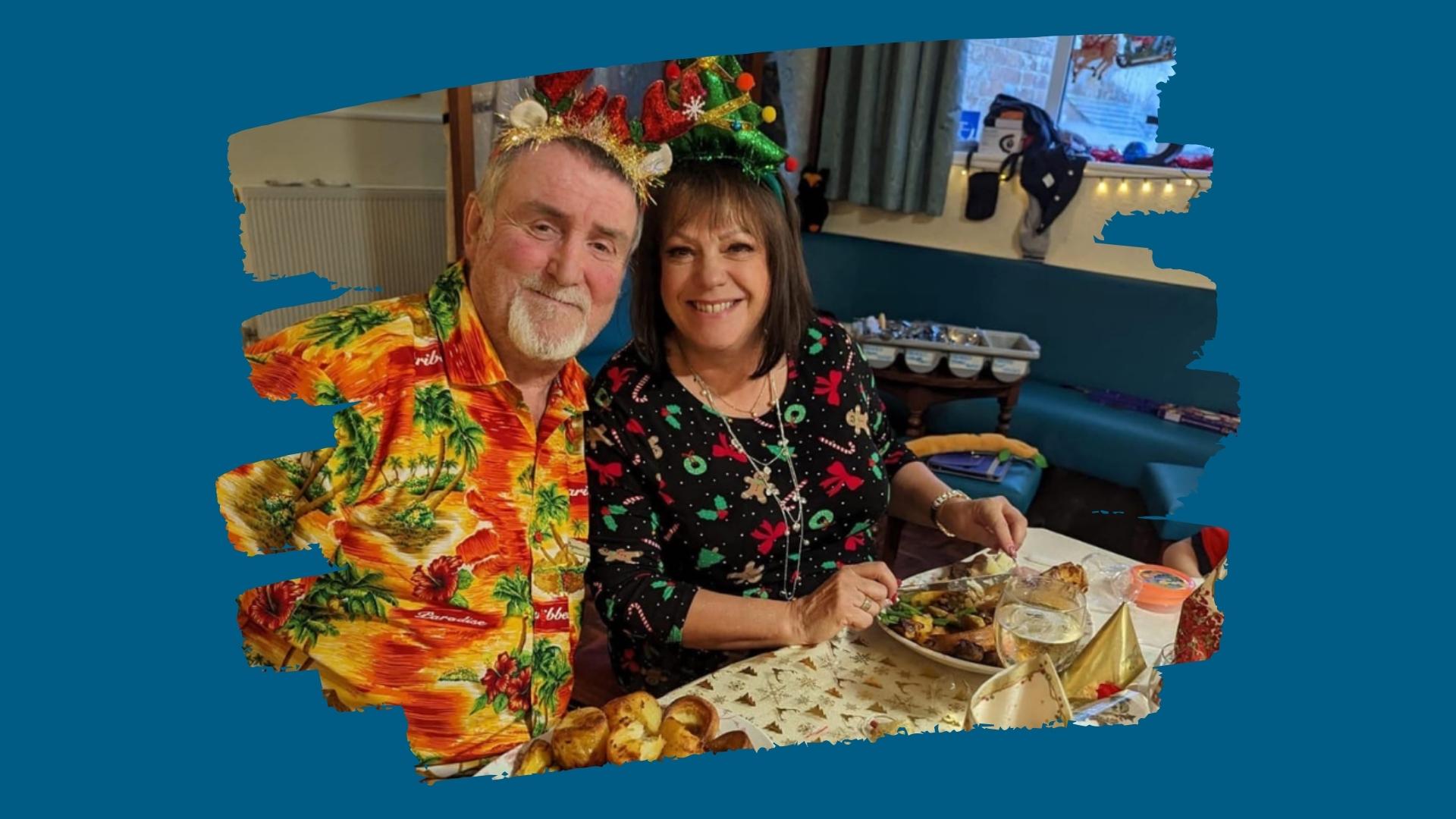 Jackie will be remembering her husband Phil this Christmas