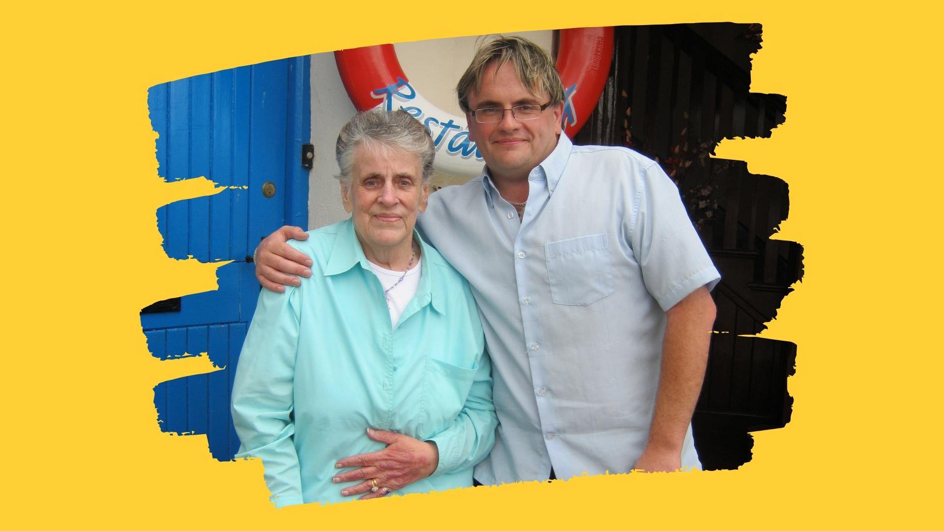 Kieron will be remembering his mother-in-law, Elaine, this Christmas