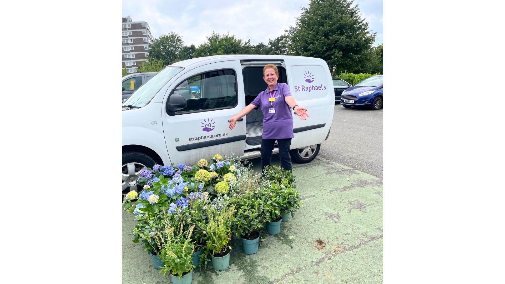 Penny dedicates her time to St Raphael's Hospice in many ways