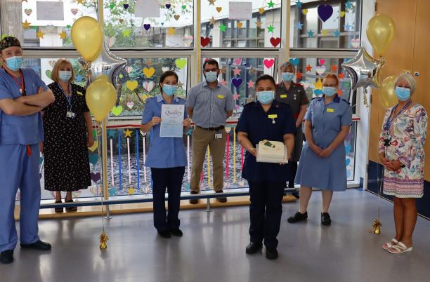 Dudley Hospital staff