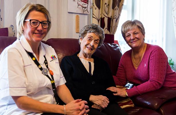 Alice Toseland, who was cared for by Nottinghamshire Hospice