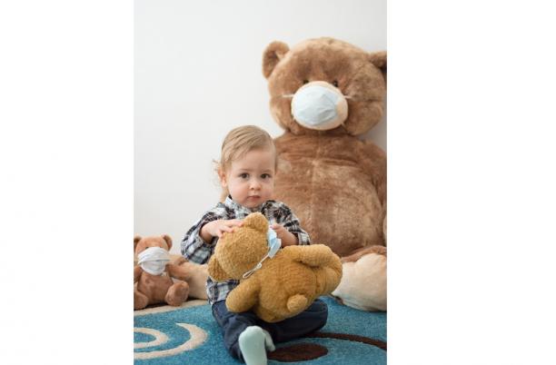 Child with teddy