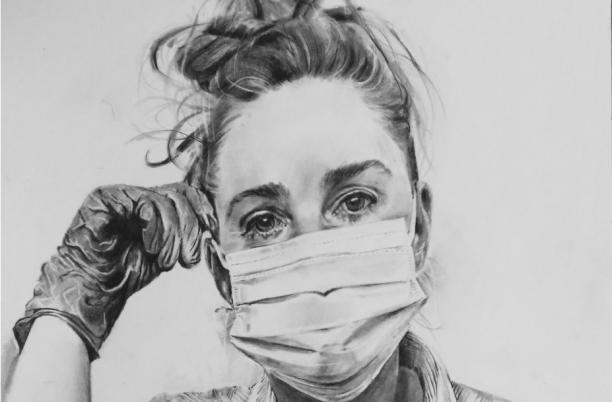 Drawing by Artist Sarah Harvey