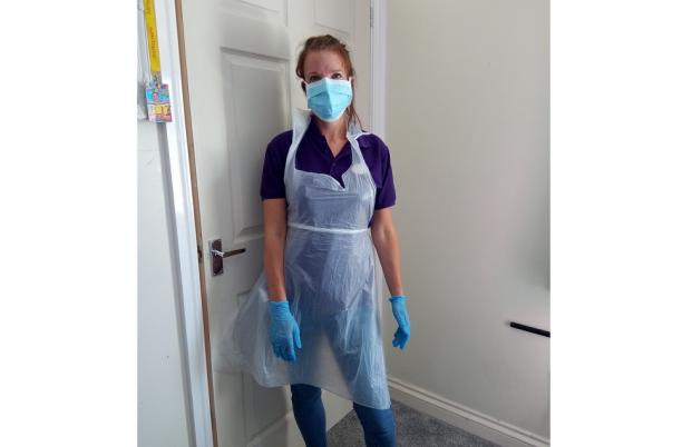 Staff in PPE
