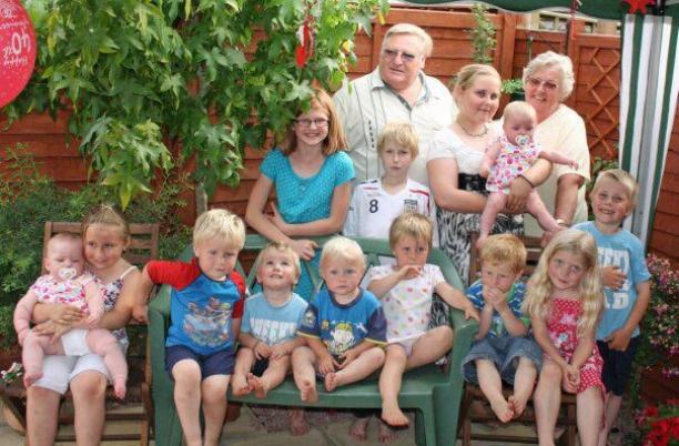 Family with grandchildren