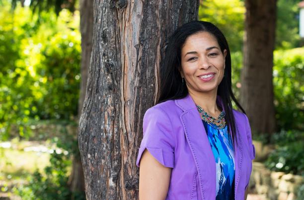 CEO of St Oswalds Hospice, Steph Edusei