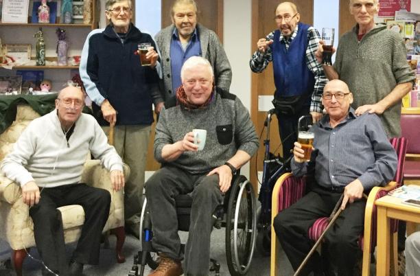 The Walking Dead group at Trinity Hospice in Blackpool