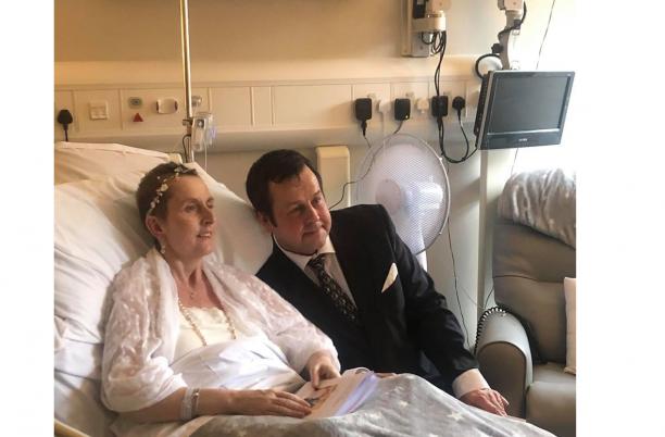 Wedding in hospice