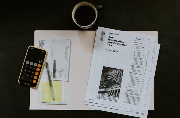taxes stock photo