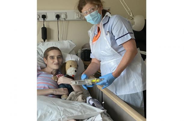 IPU nurse at Ellenor Hospice