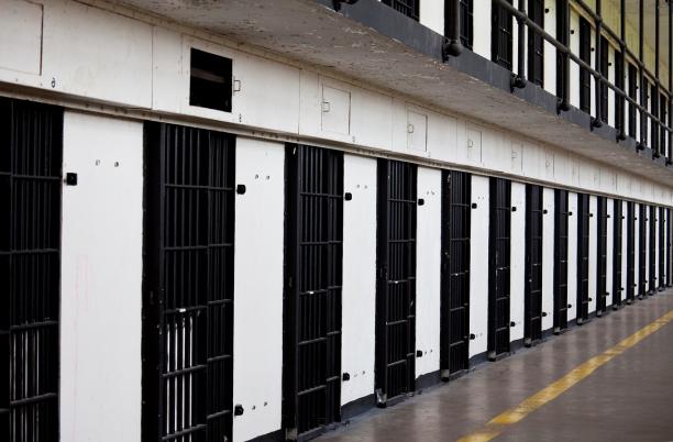 A stock photo of a prison