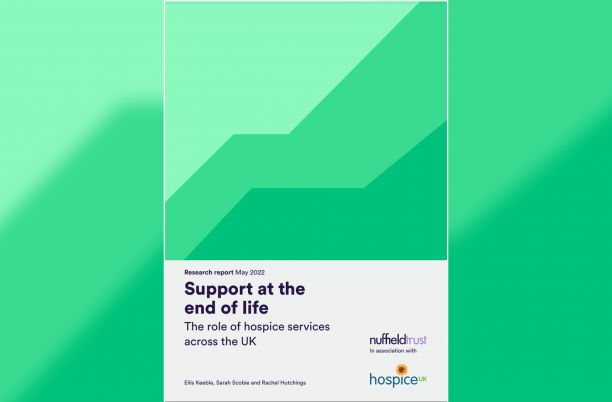 Support at the end of life: The role of hospice services across the UK