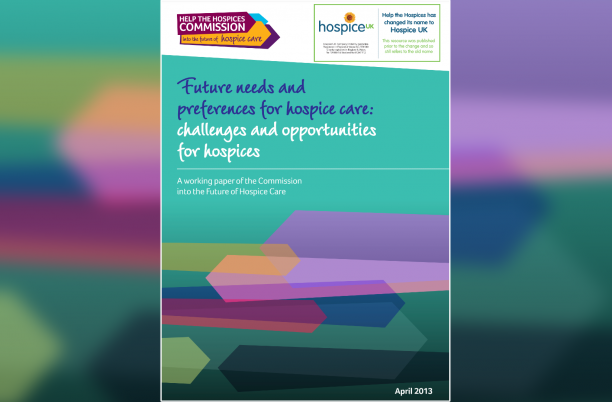 Front cover of the Future needs report